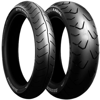 BRIDGESTONE OPONA 130/70R18 EXEDRA G709 63H TL PRZÓD HONDA GL1800 DOT 07-45/2024 (1)