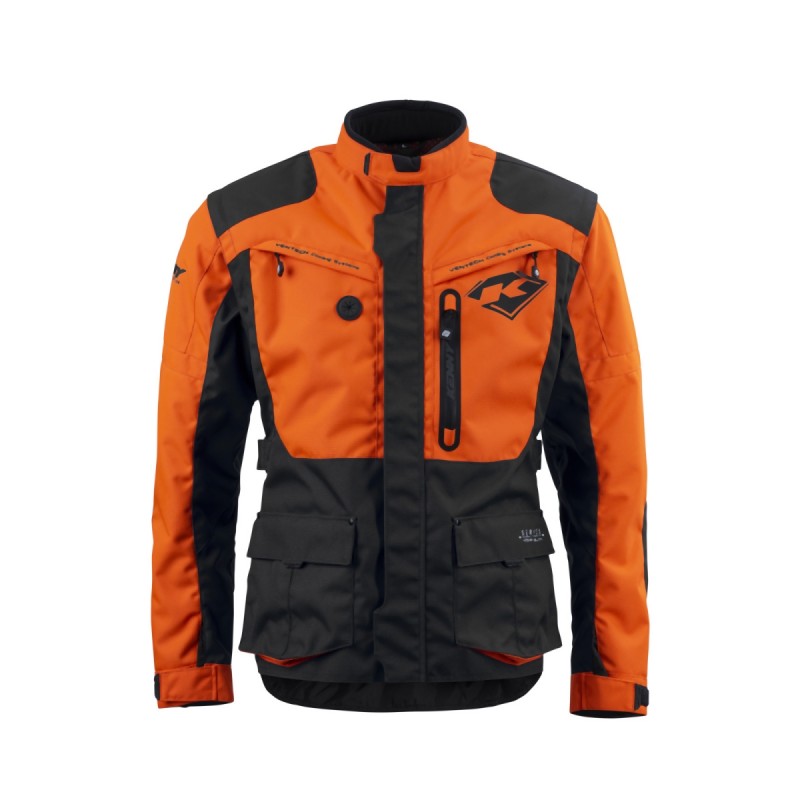KENNY RACING KURTKA ADVENTURE/ENDURO MODEL TITANIUM ORANGE/BLACK KOLOR CZARNY/POMARAŃCZOWY ROZMIAR XXXL