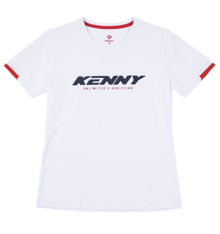 KENNY RACING KOSZULKA DAMSKA T-SHIRT MODEL DREAM KOLOR BIAŁY ROZMIAR M