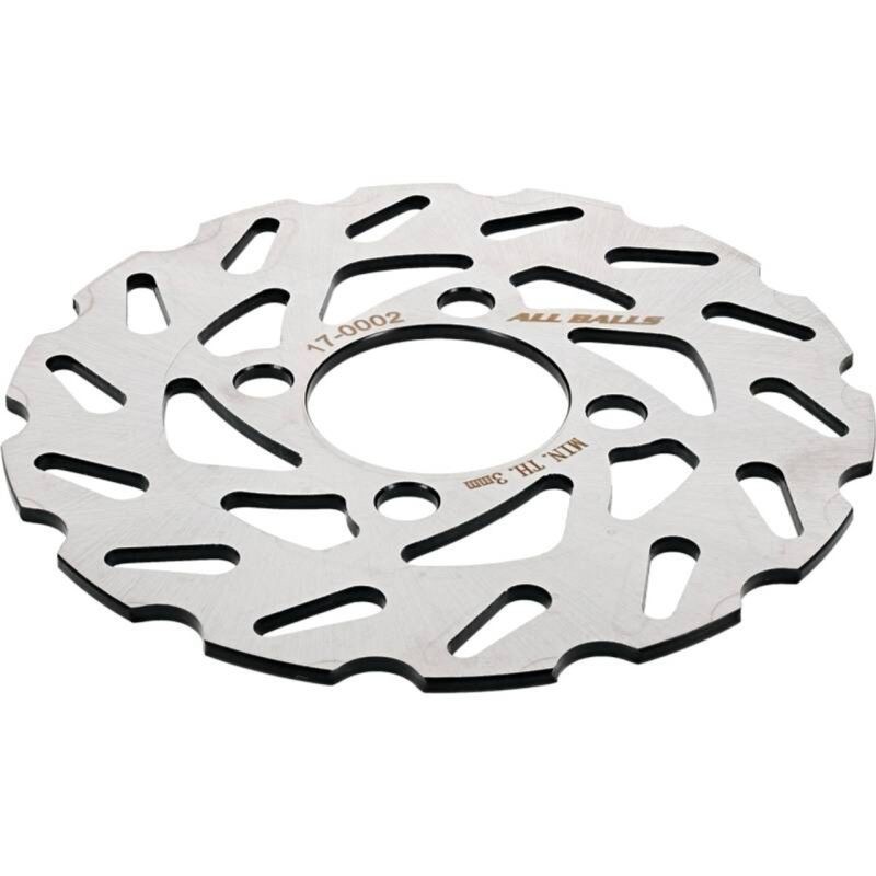 ALL BALLS TARCZA HAMULCOWA PRZÓD YAMAHA YFM250 01-13, YFM125 RAPTOR 11-13, YFM350 RAPTOR 04-13, YFM350 WARRIOR 89-04, YFM660 / 700 RAPTOR 01-23, YFS200 03-06, YFZ350 BANSHEE 90-06, YFZ450 04-23 (161X48X3,5MM) (4X10,25MM) (1)