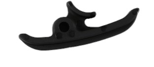 UFO ŚLIZG ŁAŃCUCHA (MAŁY) KTM EXC/EXC-F 17-23 KOLOR CZARNY (1)