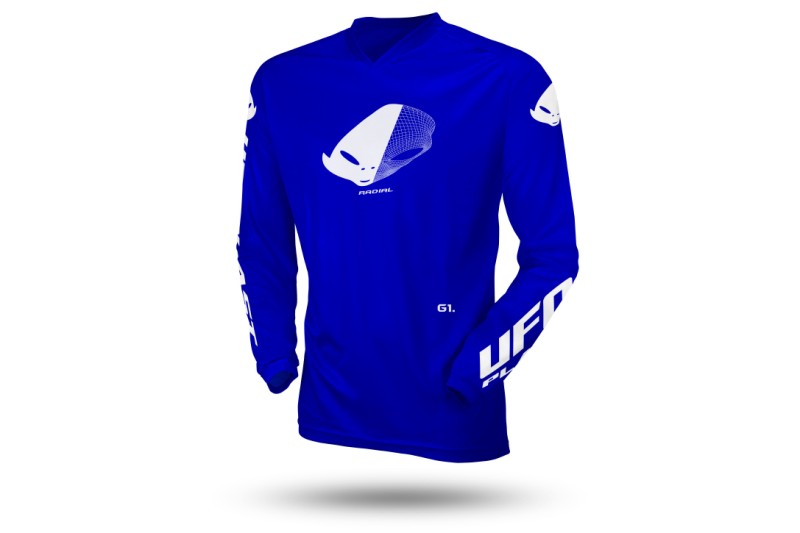 UFO 2024/09 KOSZULKA RADIAL DZIECIĘCA / JUNIOR / KID CROSS KOLOR NIEBIESKI ROZMIAR XXXS - KOLEKCJA 2025