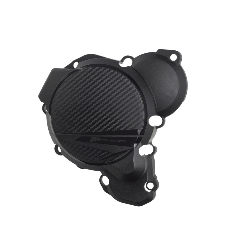 POLISPORT OSŁONA POKRYWY (DEKLA) ALTERNATORA KTM EXC/XC-W 250/300 '24-'25; HUSQVARNA TE 250/300 '24-'25; GAS GAS EC 250/300 '24-'25 KOLOR CZARNY