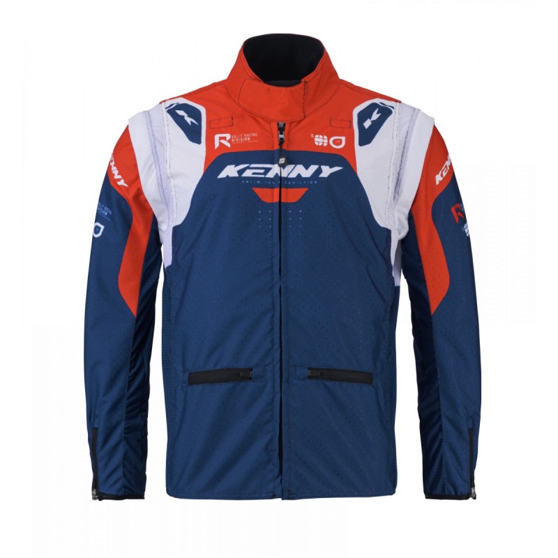 KENNY RACING KURTKA ADVENTURE/ENDURO MODEL ADVENTURE ORANGE/NAVY KOLOR NIEBIESKI/POMARAŃCZOWY/BIAŁY ROZMIAR XXXL