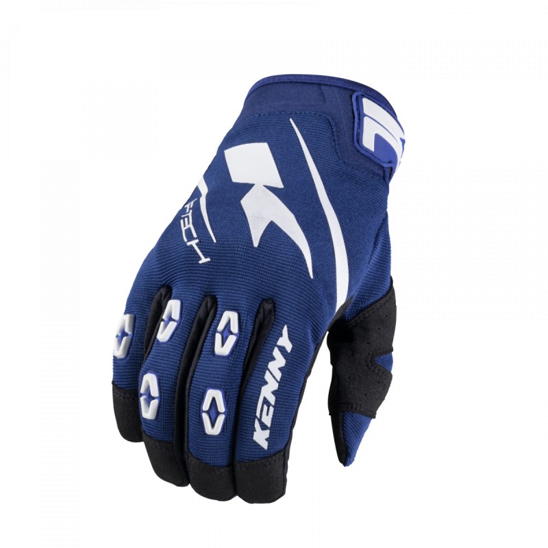 KENNY RACING RĘKAWICE CROSS/ENDURO MODEL SF-TECH BLUE KOLOR NIEBIESKI/BIAŁY/CZARNY ROZMIAR M
