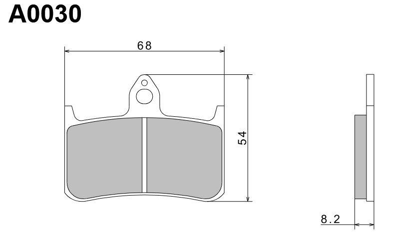 NISSIN 2024/10 KLOCKI HAMULCOWE KH187 PREMIUM SEMI-METALLIC (SPIEK METALICZNY) (ECE R90) (MADE IN JAPAN) (2P-203NS) (1)