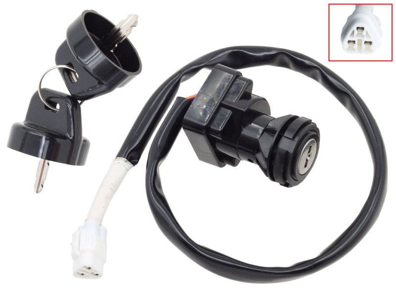 BRONCO 2024/10 STACYJKA ARCTIC CAT DVX 400 '06-'08, KAWASAKI KFX 400 '06-'08 (OEM: 3509-009; 27005-S012; 27005-S020)