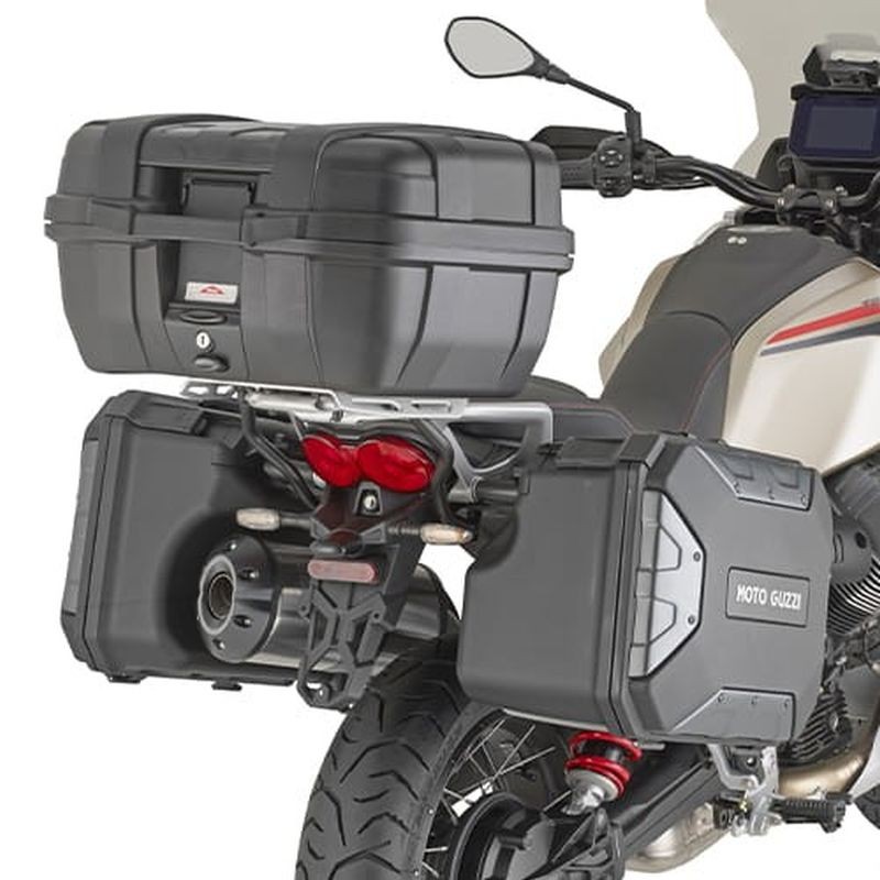 KAPPA ZESTAW MONTAŻOWY DO STELAŻA KUFRA CENTRALNEGO SRA8209 MOTO GUZZI V85 TT '24-, (KOMPATYBILNY Z ORYGINALNYM STELAŻEM KUFRÓW BOCZNYCH