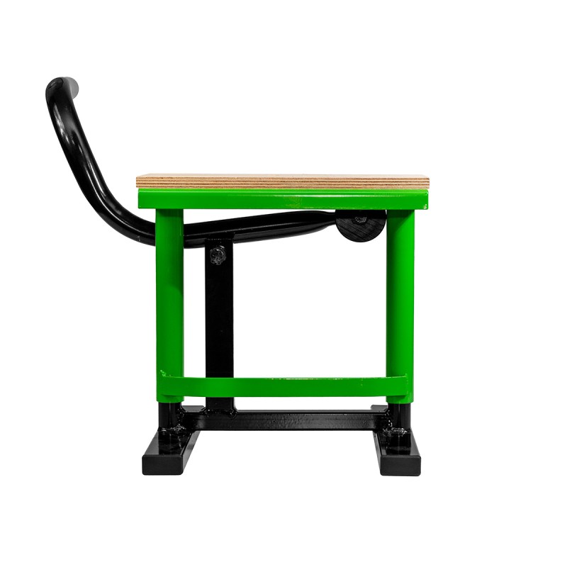 PROMX PRO WOOD STOJAK/PODNOŚNIK/PODSTAWKA POD MOTOCYKL CROSS WYKOŃCZENIE DREWNO KOLOR ZIELONY (SZCZEGÓŁY - PATRZ OPIS DODATKOWY) (1)