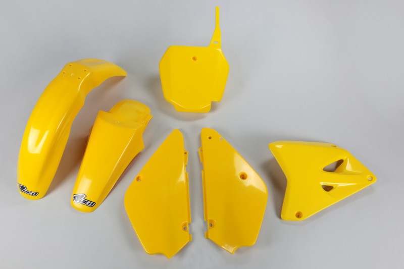 UFO 2024/11 KOMPLET PLASTIKÓW SUZUKI RM 85 '00-'24 KOLOR ŻÓŁTY