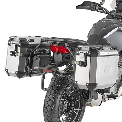 KAPPA 2025/04 STELAŻ KUFRÓW BOCZNYCH MONOKEY CAM SIDE MOTO GUZZI STELVIO 1000 '24-, POD KUFRY KFR K'FORCE ALU
