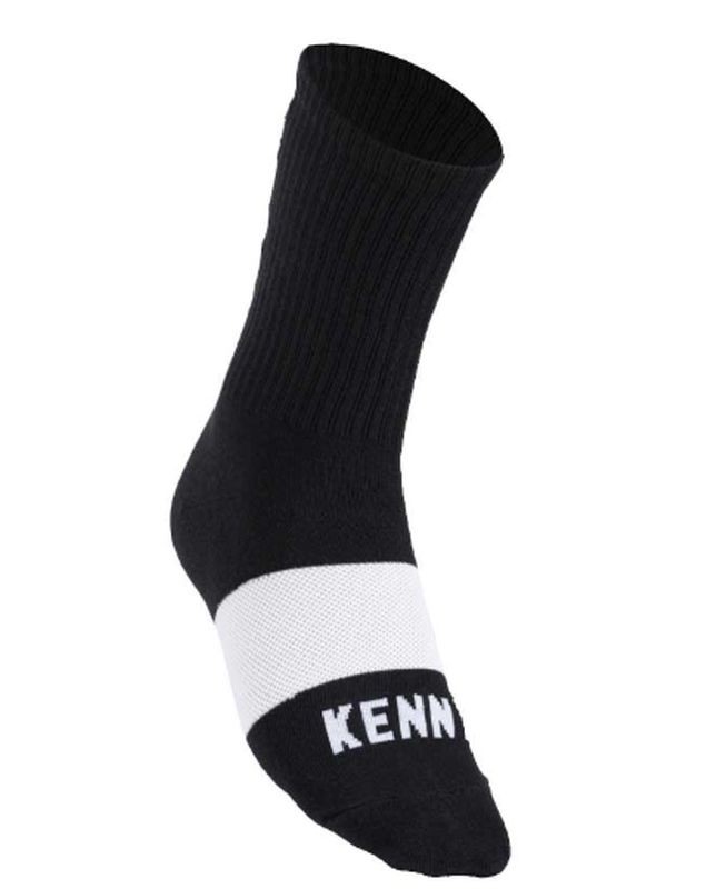 KENNY RACING SKARPETY BLACK KOLOR CZARNY/BIAŁY ROZMIAR 39/42