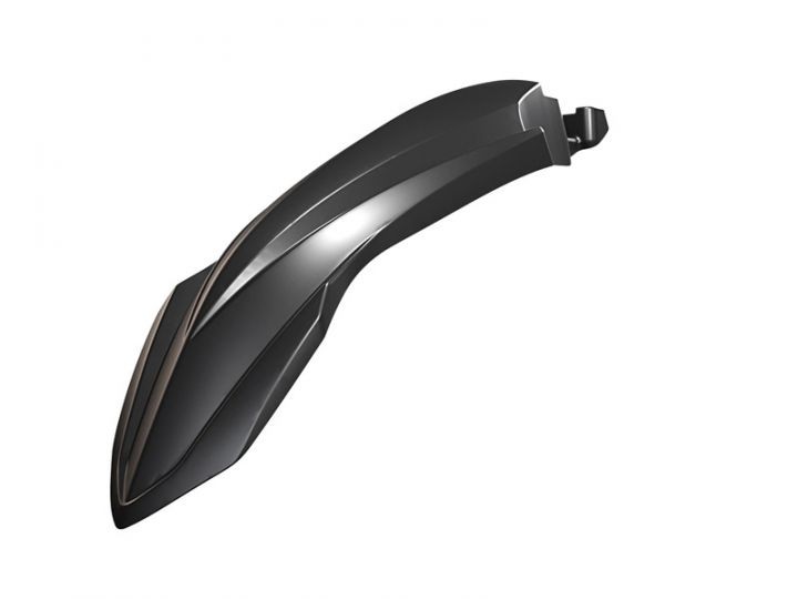 RACETECH (RTECH) 2024/12 BŁOTNIK PRZÓD GÓRNY YAMAHA T7 TENERE 700 '19-'24 KOLOR CZARNY