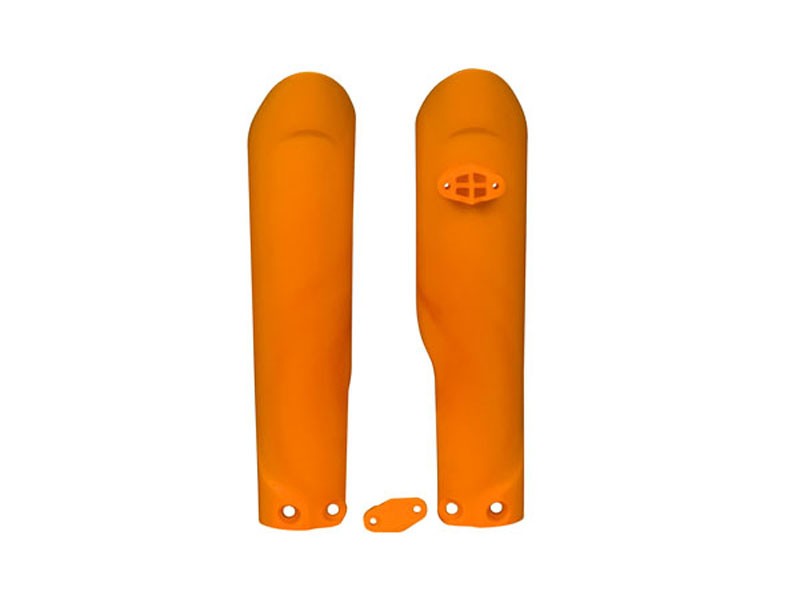 RACETECH (RTECH) 2024/12 OSŁONY TELESKOPÓW / AMORTYZATORÓW KTM SX 85 '18-'25 KOLOR POMARAŃCZOWY