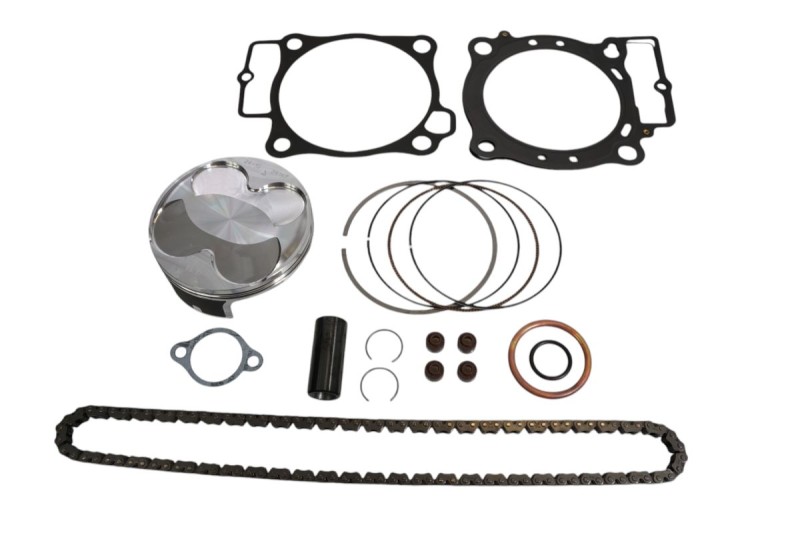 VERTEX 2025/02 ZESTAW NAPRAWCZY GÓRY SILNIKA HONDA CRF 450 R / RX '17-'18 (STD. + 0.01MM = 96.97MM) (13.5:1) (TŁOK, USZCZELKI TOP-END, ŁAŃCUSZEK ROZRZĄDU)