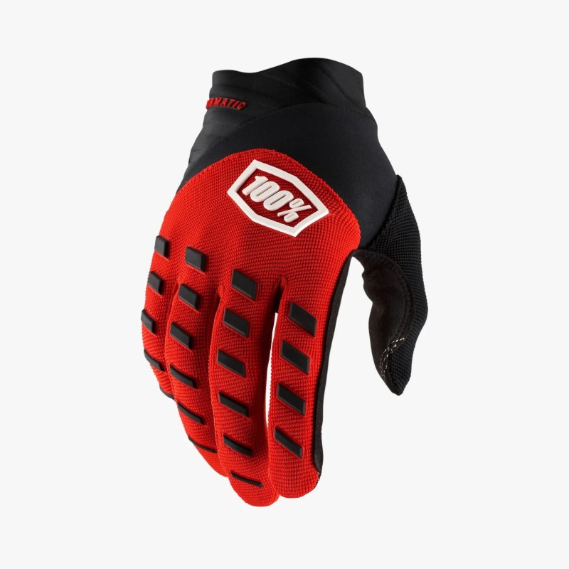 100 PROCENT RĘKAWICE CROSS/ENDURO AIRMATIC RED/BLACK KOLOR CZERWONY/CZARNY ROZMIAR 2XL (1)