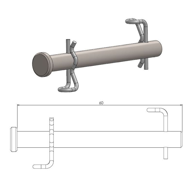MOTO-MASTER TRZPIEŃ (WIESZAK) KLOCKÓW HAMULCOWYCH TYŁ: KTM 85 SX '21-, FREERIDE E-XC '21-, GASGAS MC 85 '21-, HUSQVARNA TC 85 '21-, PRZÓD: KTM 65 SX '23-, GASGAS MC 65 '23-, HUSQVARNA TC 65 '23- (1)