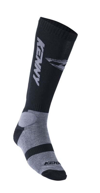 KENNY RACING SKARPETY KRÓTKIE MODEL MX TECH BLACK KOLOR CZARNY/SZARY ROZMIAR 43-46