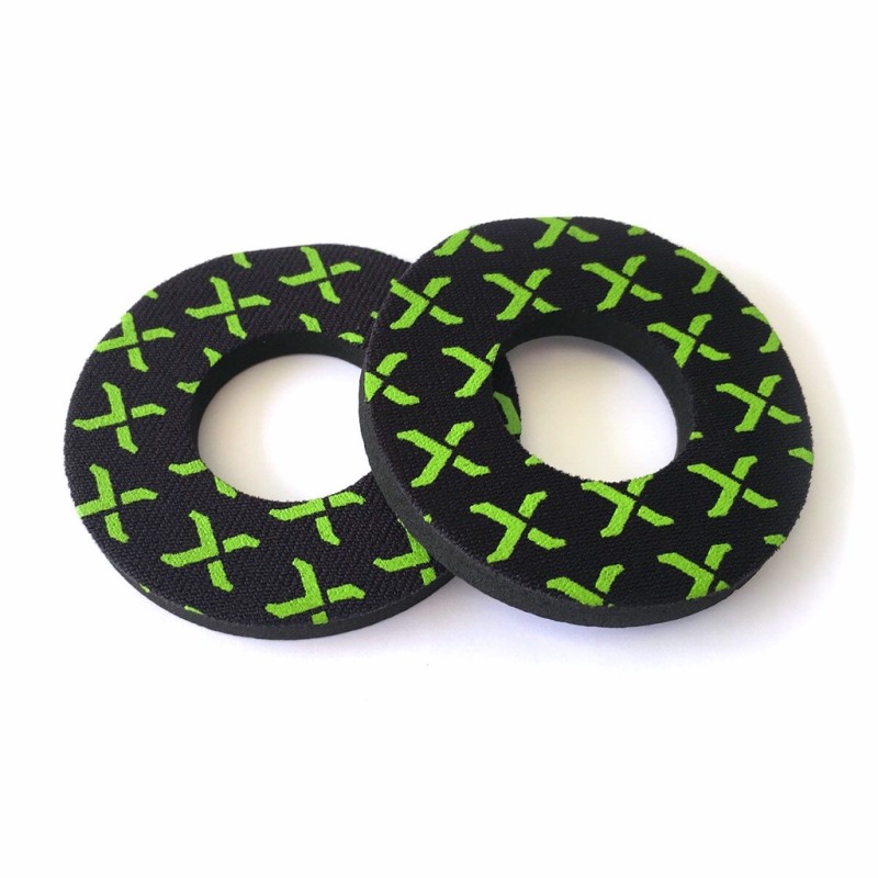 X-GRIP NAKŁADKI (PIANKI ANDTYODCISKOWE - DONUTS) NA MANETKI KOLOR ZIELONY