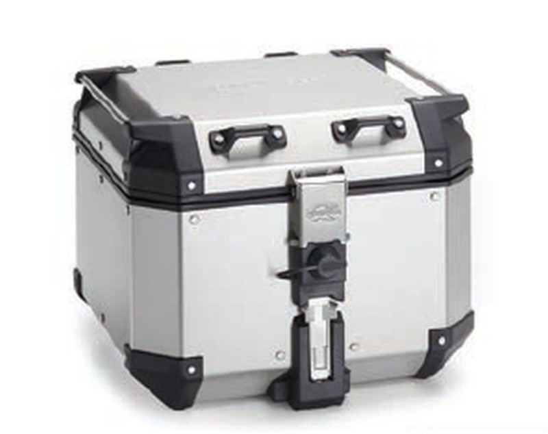 KAPPA 2025/05 KUFER CENTRALNY 42L MONOKEY KVG420A K'VOYAGER ALUMINIOWY KOLOR SREBRNY