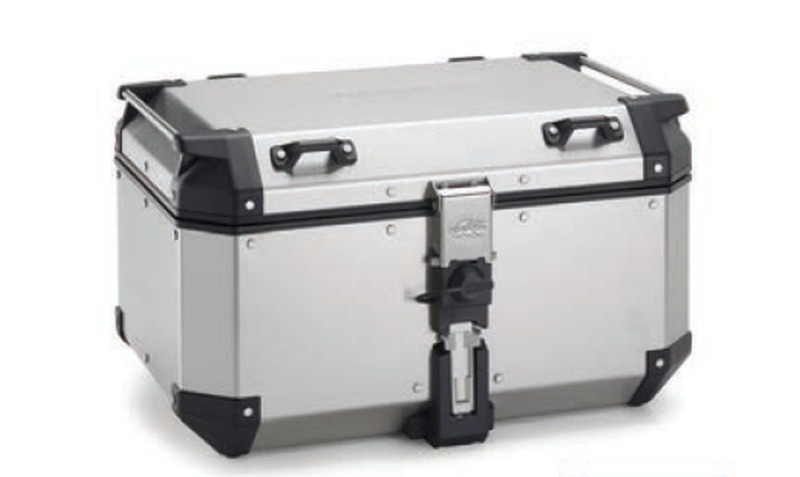 KAPPA 2025/05 KUFER CENTRALNY 58L MONOKEY KVG580A K'VOYAGER ALUMINIOWY KOLOR SREBRNY