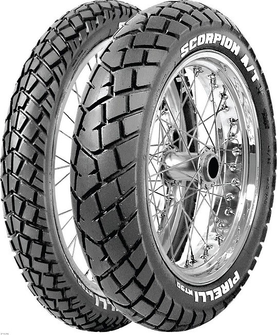 PIRELLI OPONA 80/90-21 MT 90 A/T SCORPION 48S M/C PRZÓD DOT 08/2025 (1)