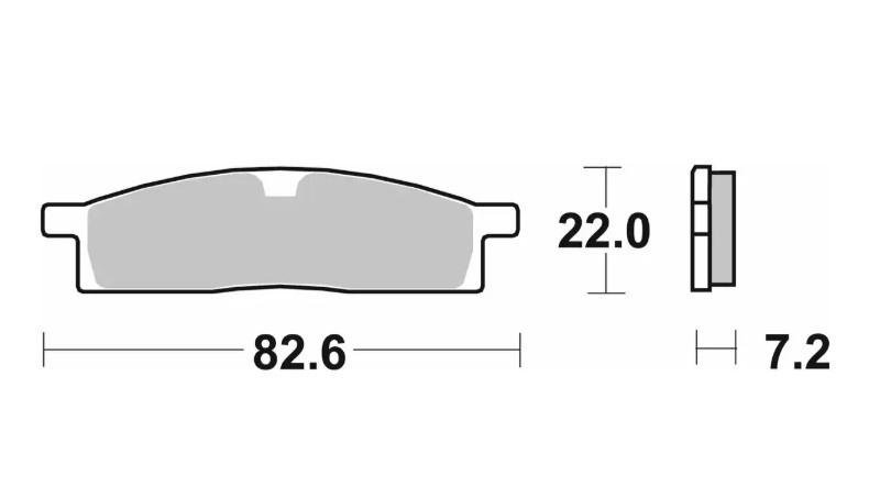 SBS KLOCKI HAMULCOWE NOWOŚĆ KH119 OFF-ROAD RACING SINTER KOLOR ZŁOTY (1)