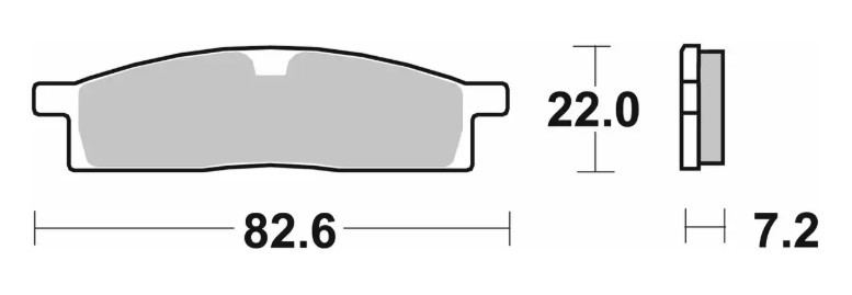 SBS KLOCKI HAMULCOWE NOWOŚĆ KH119 OFF-ROAD SINTER KOLOR ZŁOTY (1)