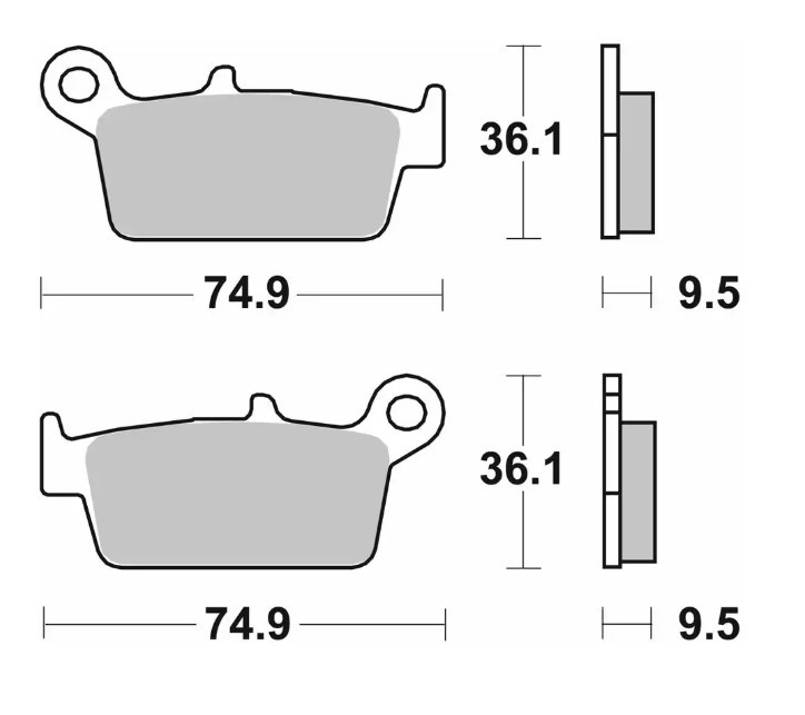 SBS KLOCKI HAMULCOWE NOWOŚĆ KH131 OFF-ROAD CARBON (1)