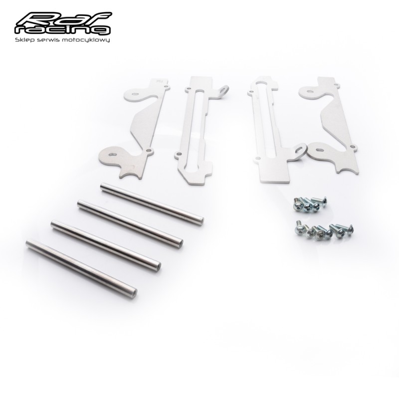 CROSSPRO 2CP06000180001 Osłony chłodnic aluminiowe Yamaha YZ450F \'06-09 kolor srebrny