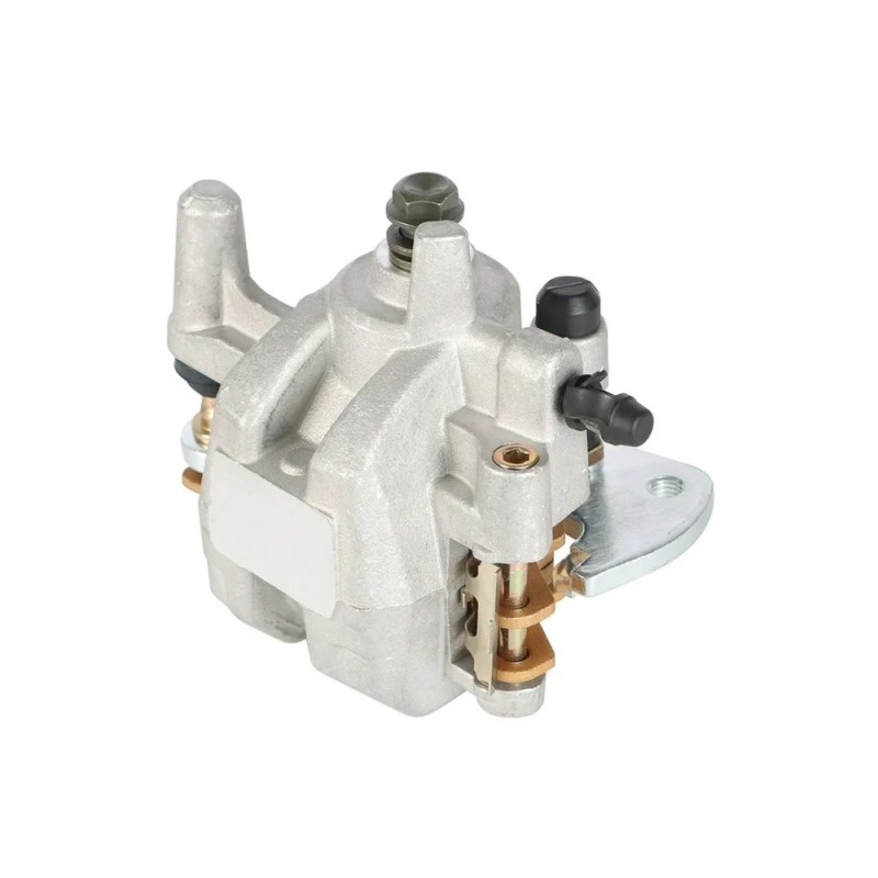 3B4-2580T-02-00ZM Kompletny zacisk hamulcowy lewy przedni z klockami Yamaha YFM700 Grizzly \'07-23