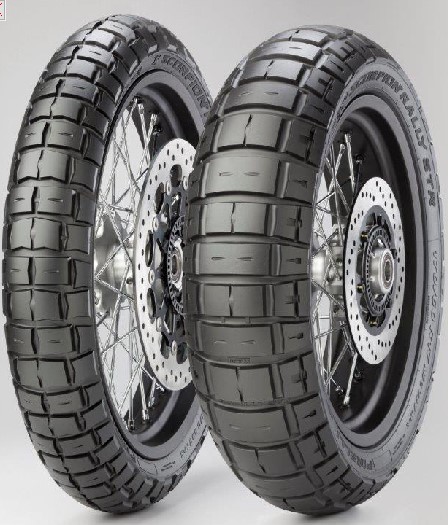 PIRELLI OPONA 100/90-19 SCORPION RALLY STR 57V TL M/C M+S PRZÓD DOT 39/2022 (1)