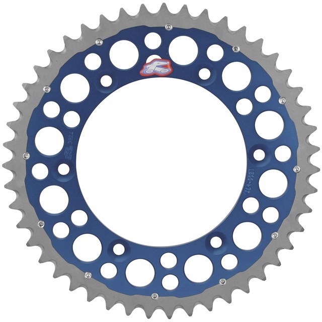 RENTHAL ZĘBATKA TYLNA TWINRING 899 52 (STALOWO-ALUMINIOWA) KOLOR NIEBIESKI KTM/HUSQVARNA/HUSABERG (JTR897,52) (89952) (1)