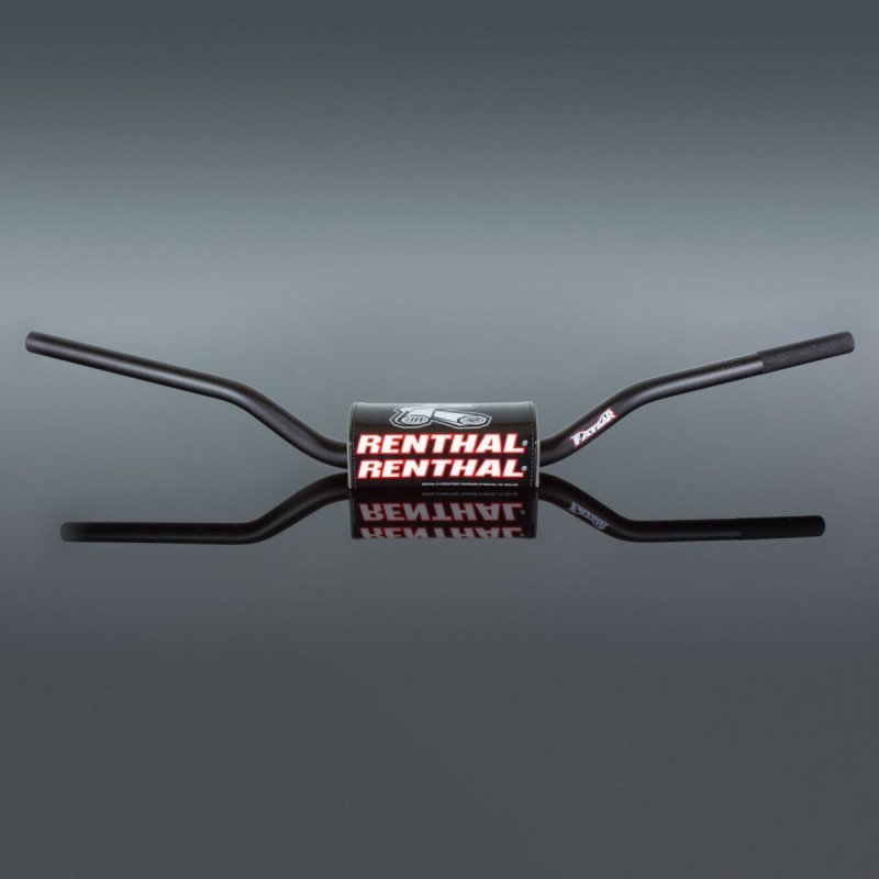 RENTHAL KIEROWNICA 1,1/8 CALA (28,6MM) MX FATBAR HANDLEBAR BLACK ENDURO PADDED KOLOR CZARNY