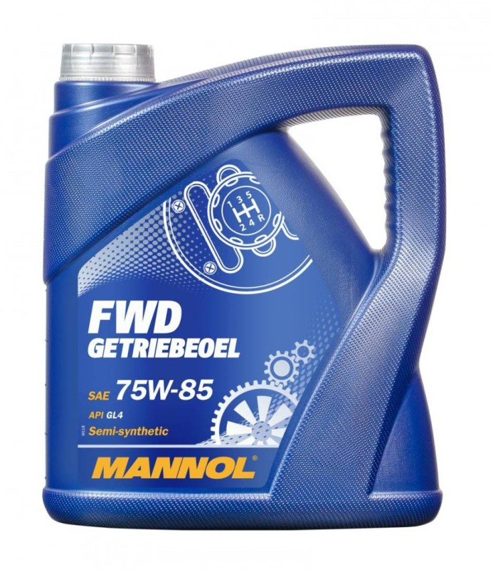 MANNOL FWD GETRIEBEOEL 75W85 API GL4 - OLEJ PRZEKŁADNIOWY PÓŁSYNTETYCZNY 4L (75W-85) (1)