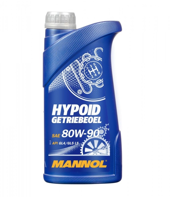 MANNOL HYPOID GETRIEBEOEL 80W90 API GL4/GL5 LS - OLEJ PRZEKŁADNIOWY MINERALNY 1L (80W-90) (1)