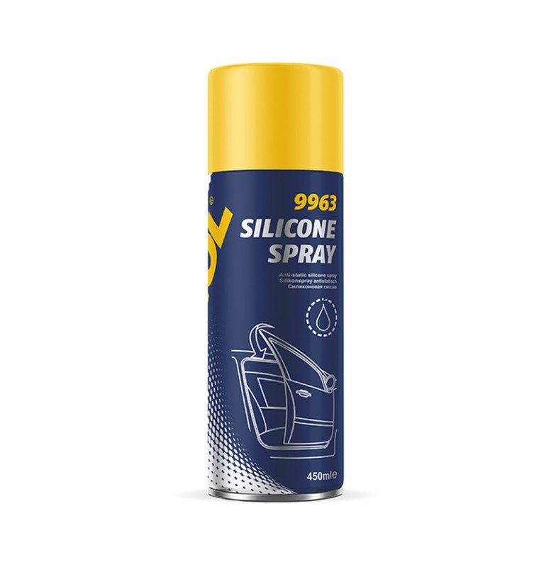 MANNOL SILICONE SPRAY 450ML (9963) (24) (1)
