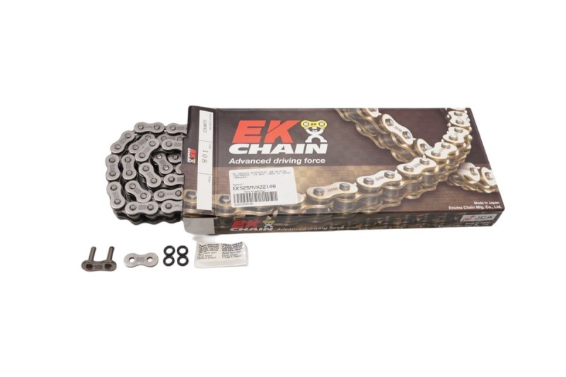 EK ŁAŃCUCH NAPĘDOWY EK525MVXZ2 110 QX-RING (DO 1000CCM) (41,8KN) (MADE IN JAPAN) (ZAKUWKA) (1)