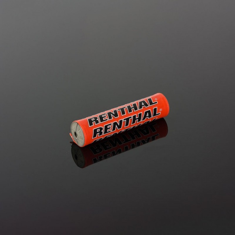 RENTHAL GĄBKA NA KIEROWNICĘ MINI SX PAD (205MM) ORANGE KOLOR POMARAŃCZOWY Z LOGO RENTHAL
