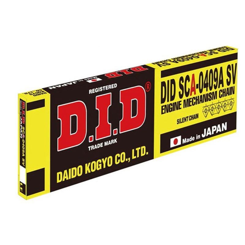 DID ŁAŃCUSZEK ROZRZĄDU SCA0409SV-142 (142-OGNIW) ZAKUTY (ZAMKNIĘTY) (1)