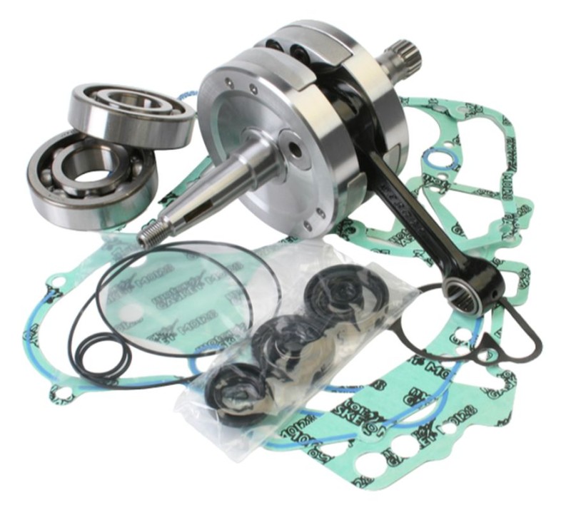 WISECO WAŁ KORBOWY SUZUKI RM 125 '01-'03 (Z ŁOŻYSKAMI I USZCZELNIACZAMI NA WAŁ ORAZ KOMPLETEM USZCZELEK NA DÓŁ SILNIKA) (HR4032) (1)