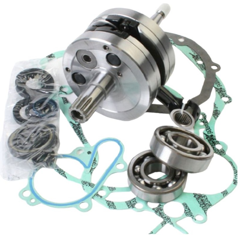 WISECO WAŁ KORBOWY YAMAHA YZ 125 '01-'04 (Z ŁOŻYSKAMI I USZCZELNIACZAMI NA WAŁ ORAZ KOMPLETEM USZCZELEK NA DÓŁ SILNIKA) (HR4036) (1)