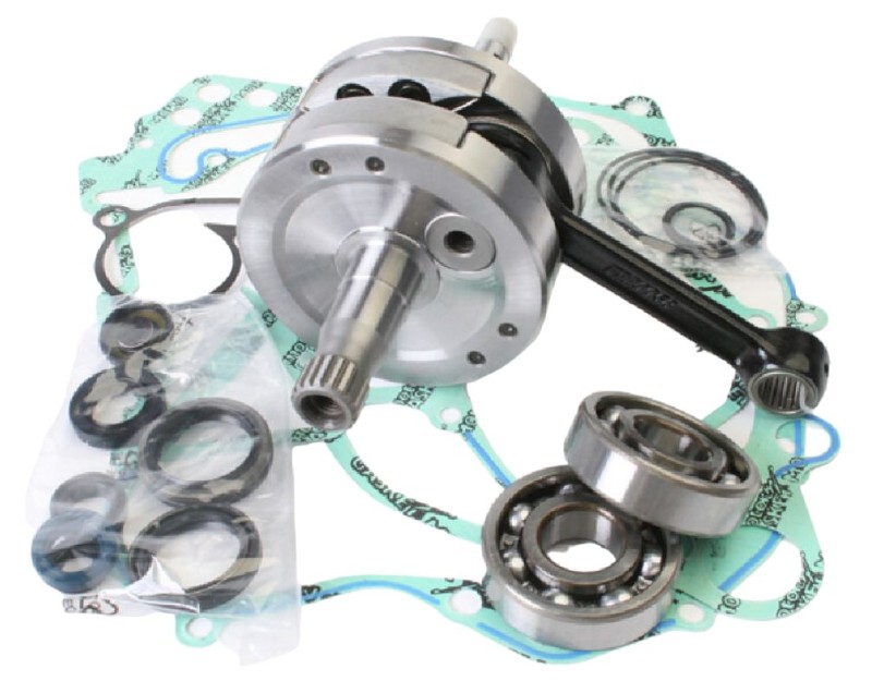 WISECO WAŁ KORBOWY SUZUKI RM 125 '04-'10 (Z ŁOŻYSKAMI I USZCZELNIACZAMI NA WAŁ ORAZ KOMPLETEM USZCZELEK NA DÓŁ SILNIKA) (HR4041) (1)