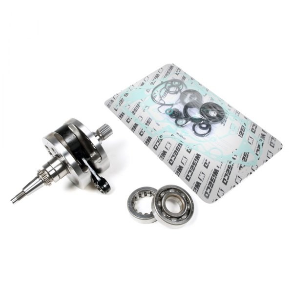 WISECO WAŁ KORBOWY HONDA CRF 450R '02-'08 (Z ŁOŻYSKAMI I USZCZELNIACZAMI NA WAŁ ORAZ KOMPLETEM USZCZELEK NA DÓŁ SILNIKA) (HR4048) (1)