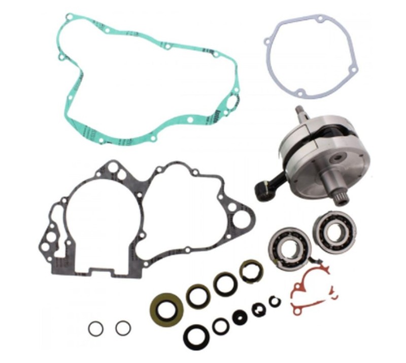 WISECO WAŁ KORBOWY SUZUKI RM 250 05-10 (Z ŁOŻYSKAMI I USZCZELNIACZAMI NA WAŁ ORAZ KOMPLETEM USZCZELEK NA DÓŁ SILNIKA) (1)