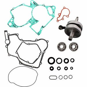 WISECO WAŁ KORBOWY HONDA CR 125 05-07 (Z ŁOŻYSKAMI I USZCZELNIACZAMI NA WAŁ ORAZ KOMPLETEM USZCZELEK NA DÓŁ SILNIKA) (1)