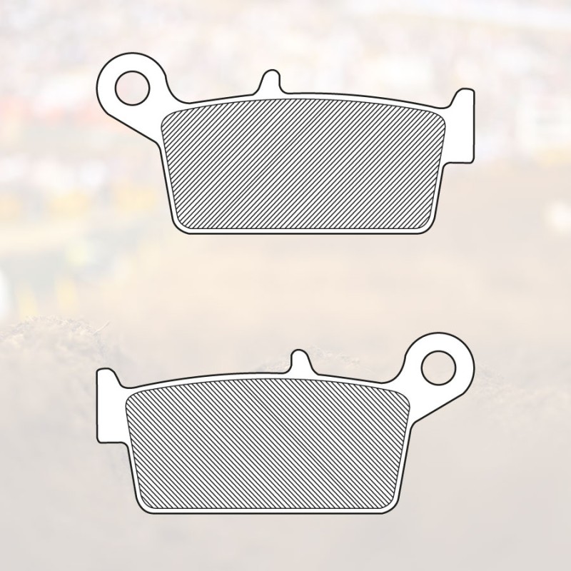 RENTHAL PROMOCJA KLOCKI HAMULCOWE KH131 OFFROAD SINTER METAL (SPIEK METALICZNY) CRF TYŁ (1)