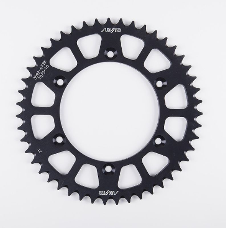 SUNSTAR ZĘBATKA TYLNA ALUMINIOWA (ERGAL) 270 49 YAMAHA YZ/YZF/WRF '99-'24 (JTR251.49) (ŁAŃC. 520) (27049JT) KOLOR CZARNY - OFERTA SPECJALNA (1)