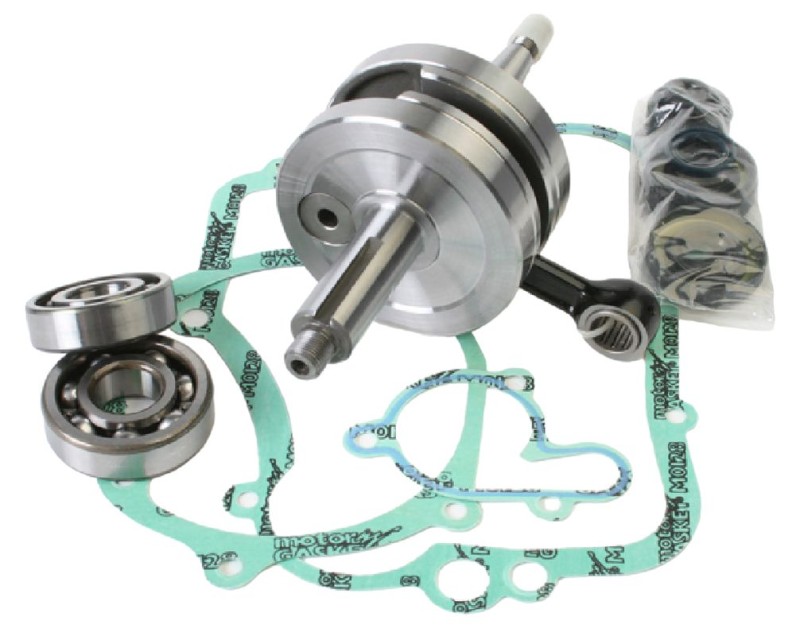 WISECO WAŁ KORBOWY YAMAHA YZ 80 '93-01 (Z ŁOŻYSKAMI I USZCZELNIACZAMI NA WAŁ ORAZ KOMPLETEM USZCZELEK NA DÓŁ SILNIKA) (HR 4033) (1)