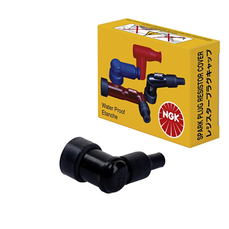 NGK FAJKA NA ŚWIECE (NR 8327) KĄTOWA (90) KOLOR CZARNY (1)